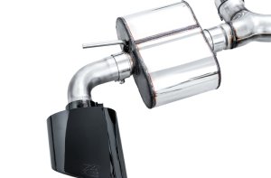 Audi TT RS Performance Exhaust - AWE Tuning - SwitchPath with RS-Style Tips - Diamond Black - `18-`19